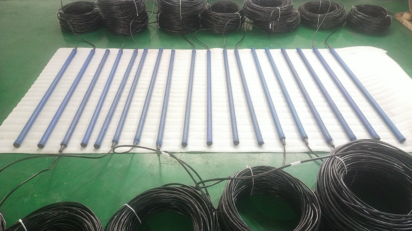 MMO tubular anode with cable