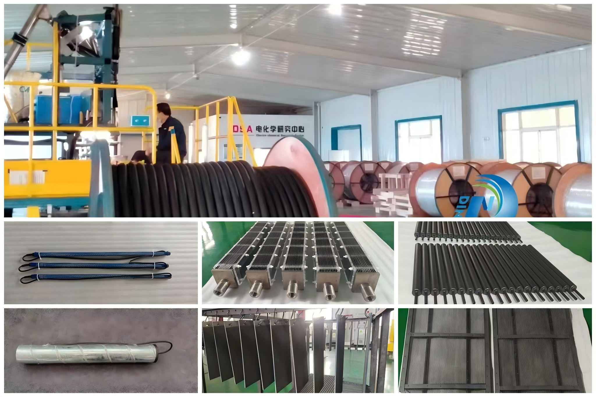 Leading the titanium anode industry, the polymer flexible anode production line is domestically leading